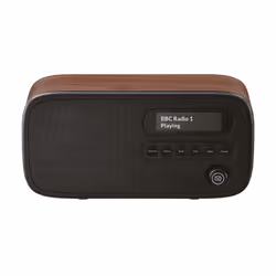 View Quest VQDEXTERWT radio Personal Analog & digital Walnut