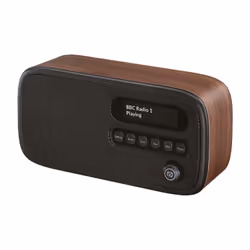 View Quest VQDEXTERWT radio Personal Analog & digital Walnut