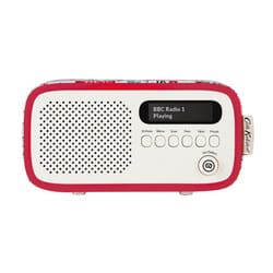VQ Dexter â Cath Kidston Strawberry Garden â DAB/DAB+ Digital & FM Radio
