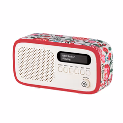 VQ Dexter â Cath Kidston Strawberry Garden â DAB/DAB+ Digital & FM Radio