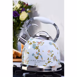 VQ Elveden White Stove Top Kettle - Multicoloured