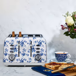 Laura Ashley 4 Slice Toaster China Rose