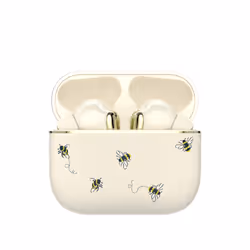 View Quest VQSKYLARKCKBEES headphones/headset Wireless In-ear Business/Everyday Cream - Additional view 4