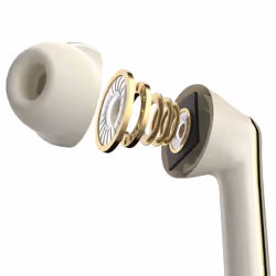 View Quest VQSKYLARKCKBEES headphones/headset Wireless In-ear Business/Everyday Cream - Additional view 6