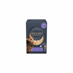 Encore 100% Natural Wet Cat Food Pouch, Chicken and Fish Multipack in Broth, 4x 10x50g Pouches (Total 40 pouches)