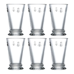 La Rochere Set of 6 Bee Long Drink Glasses 31cl