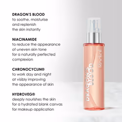 Rodial Dragon's Blood Hyaluronic Drink 3.4 fl.oz - Re-energize and Refresh - Hydrating Makeup Primer  Dewy Setting Spray  Tonic and Serum in One
