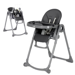 Baby High Chair, 3-in-1 Baby Adjustable Highchair - Black