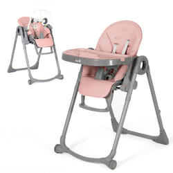 Baby Adjustable High Chair 3-in-1 Baby Highchair - Pink