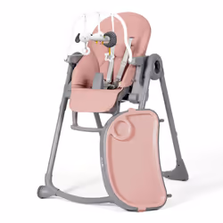 Baby Adjustable High Chair 3-in-1 Baby Highchair - Pink
