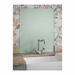 Laura Ashley Kitchen Splashback Eau De Nil Glass Cooker Panel 90x75cm