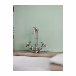 Laura Ashley Kitchen Splashback Eau De Nil Glass Cooker Panel 90x75cm