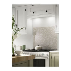 Laura Ashley Kitchen Splashback Flint Glass Cooker Panel 90 x 75cm