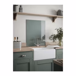 Laura Ashley Kitchen Splashback Metallic Glass Cooker Panel 60 x 75cm