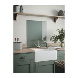 Laura Ashley Kitchen Splashback Metallic Glass Cooker Panel 60 x 75cm