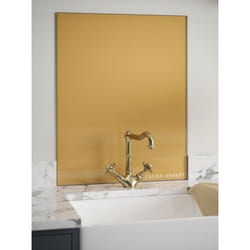 Laura Ashley Brass Splashback 600 x 750mm