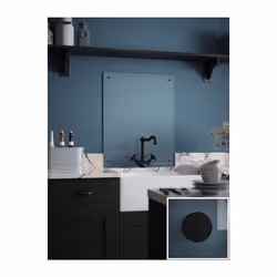 Laura Ashley Kitchen Splashback Clear Glass Cooker Sink Panel 60x75cm