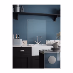 Laura Ashley Kitchen Splashback Clear Glass Cooker Panel 60 x 75cm