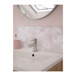 Laura Ashley Onyx Blush Bathroom Splashback 600 x 250mm