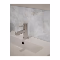 Laura Ashley Onyx Dove Grey Bathroom Splashback 600 x 250mm