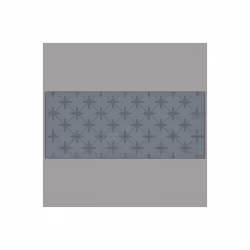 Laura Ashley Wicker Chalk Blue Bathroom Splashback 600 x 250mm