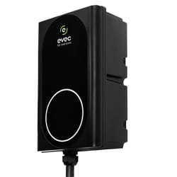 EVEC VEC03 electric vehicle charging station Black Wall 1