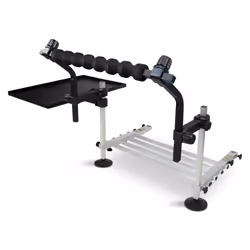 Koala Products Seat Box Footplate, Spray Bar & Side Tray - Black
