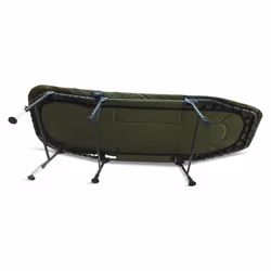 Abode Oxford Padded 6 Leg Carp Fishing Bed Chair Camping Bedchair Bed