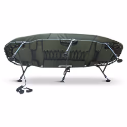 Abode Carp Fishing Camping Oval Flat bed bedchair