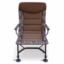 Abode Rip-Stop Urban CAMO Carp Fishing Camping Armchair Chair