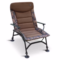 Abode Rip-Stop Urban CAMO Carp Fishing Camping Armchair Chair