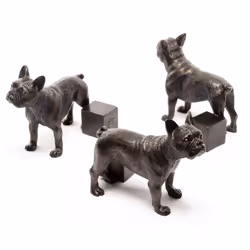 Jardinopia PF0065, Animal garden statue, 3 pc(s), Bronze, 120 mm, 65 mm, 90 mm