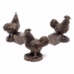 Jardinopia PF0079 garden statue Animal garden statue Bronze 3 pc(s)