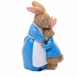 Potty Feet Peter Rabbit Resin Set Of 3 Coloured Plant Pot Foot Ornament Gift