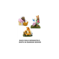 Potty Feet Beatrix Potter Resin Set Of 3 Coloured Plant Pot Foot Ornament
