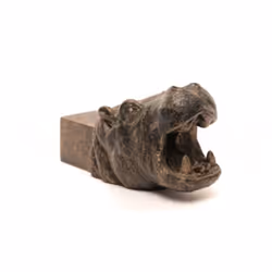 Jardinopia Potty Feet Nilpferd, Bronze, Animals, Hippopotamus, 3 pc(s), 10 mm, 7.2 mm