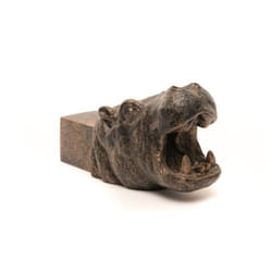 Jardinopia Potty Feet Nilpferd decorative statue/figurine Bronze