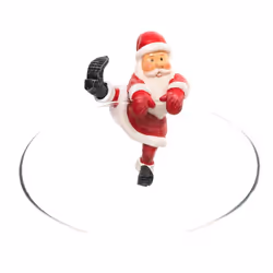 Christmas Pot Ornament Hanger Santa Claus Plant Buddies Indoor/Outdoor