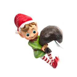 Christmas Pot Ornament Hanger Naughty Elf Plant Buddies Indoor/Outdoor