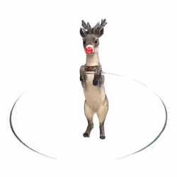 Christmas Pot Ornament Hanger Rudolph Reindeer Buddies Indoor/Outdoor
