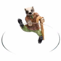 Pot Hanger Ornament Wind in the Willows Buddies Badger Indoor/Outdoor
