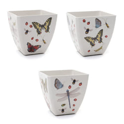 Bamboo Eco Plant Pot Compostable Insects Design Jardinopia