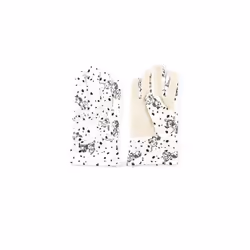 Jardinopia GWD101DC0003, Gloves, Child, Unisex, White, Pattern, Dot pattern