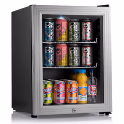 Subcold Beer Fridge 35L | Table-Top Mini Fridge | Super35 LED Silver