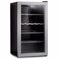 Subcold Super85 LED Undercounter Fridge | 85L Drinks Fridge - Silver