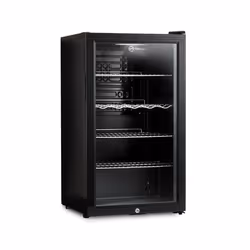 Subcold Super85 LED Undercounter Fridge | 85L Wine Fridge - Black