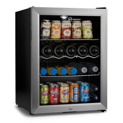 Subcold Super65 LED Mini Fridge | 65L Drinks Fridge - Silver