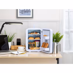 Subcold Ultra 15 Mini Fridge Cooler & Warmer - Grey | 15L capacity | Compact, Portable and Quiet | AC+DC Power Compatibility