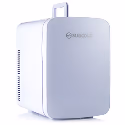 Subcold Ultra 15 Mini Fridge Cooler & Warmer - White | 15L capacity | Compact, Portable and Quiet | AC+DC Power Compatibility