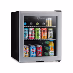 Subcold Super50 LED Mini Fridge | 50L Drinks Fridge - Silver